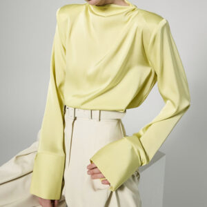 B9204 Neck Drape Blouse