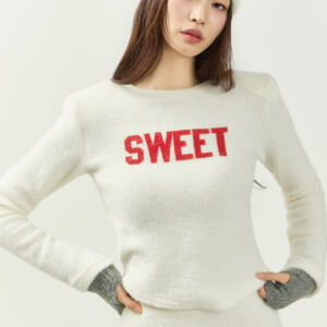 E4078 Terry Lettering Top