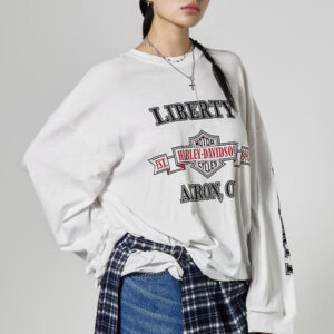 E4125 Lettering Long Top