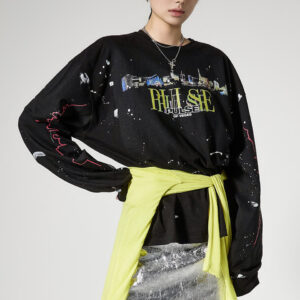 E4150 Hand-Painted Lettering Top