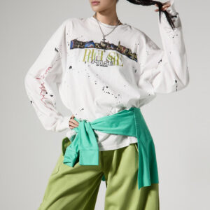 E4150 Hand-Painted Lettering Top