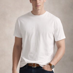 Classic Crewneck Cotton T-Shirt