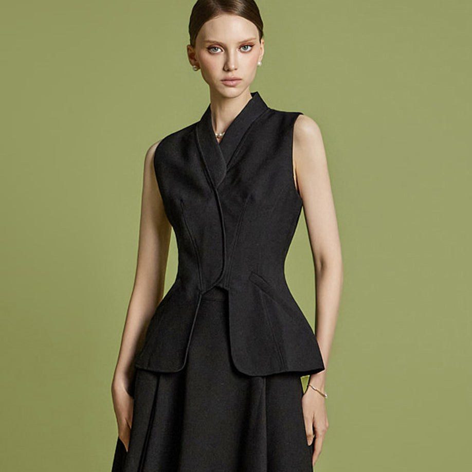 B9182 Vest Blouse - Image 2