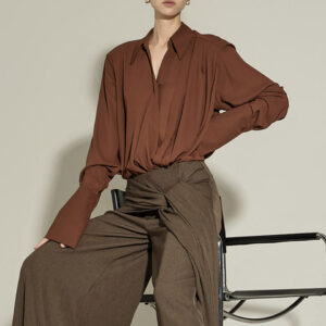 B9201 Draping Blouse