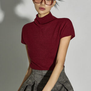 E3657 Mock Neck Knit