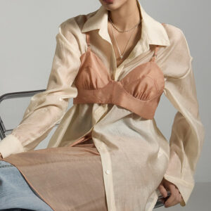 E3720 Organza Bustier