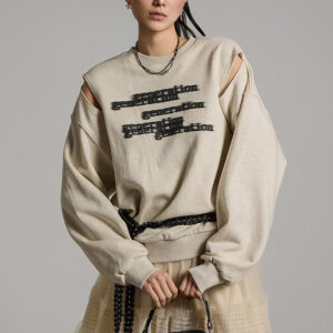 E3731 Slit Sweatshirt