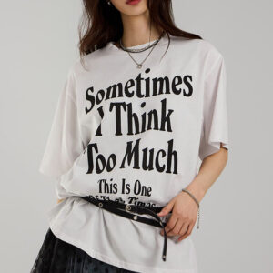 E3737 Printed Short-Sleeved T-Shirt