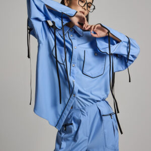 MBD24O2S001 Strap Trim Shirt