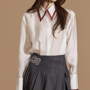 B2999 Color Edge Blouse