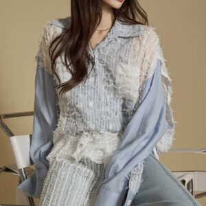 S718 Ribbon Detail Shirt