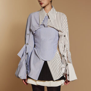 S9030 Shirt with Bustier Set