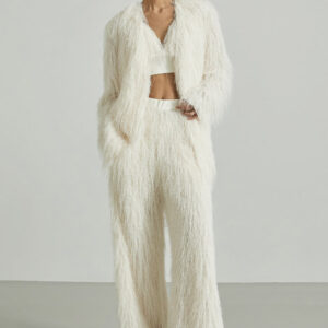 TP9191 Jacket Sleeveless Top Pants Set