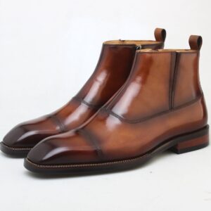 Afloir Leather Boots