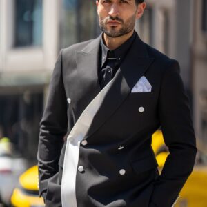 Custom White Design Suit