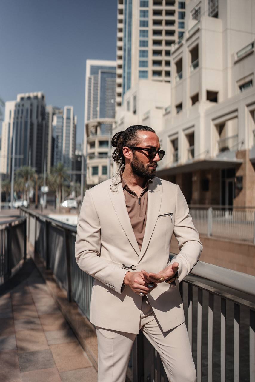 Casual Set - Beige - Image 2